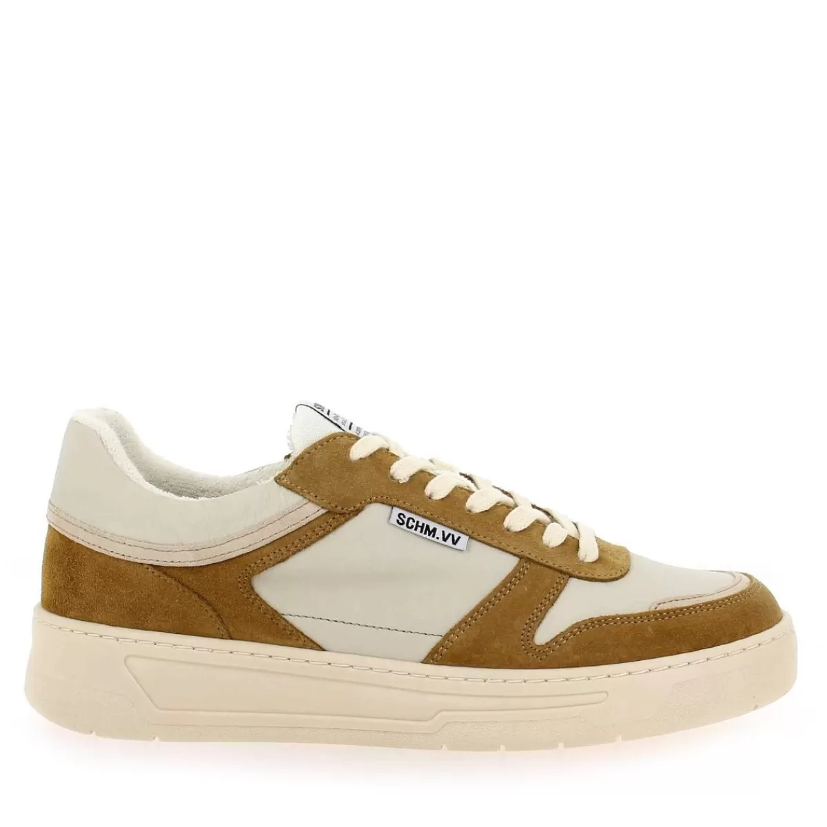 Schmoove Basket | Order Sneaker H23 - Blanc Camel