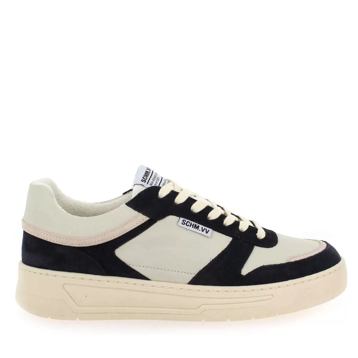 Schmoove Basket | Order Sneaker H23 - Blanc Noir