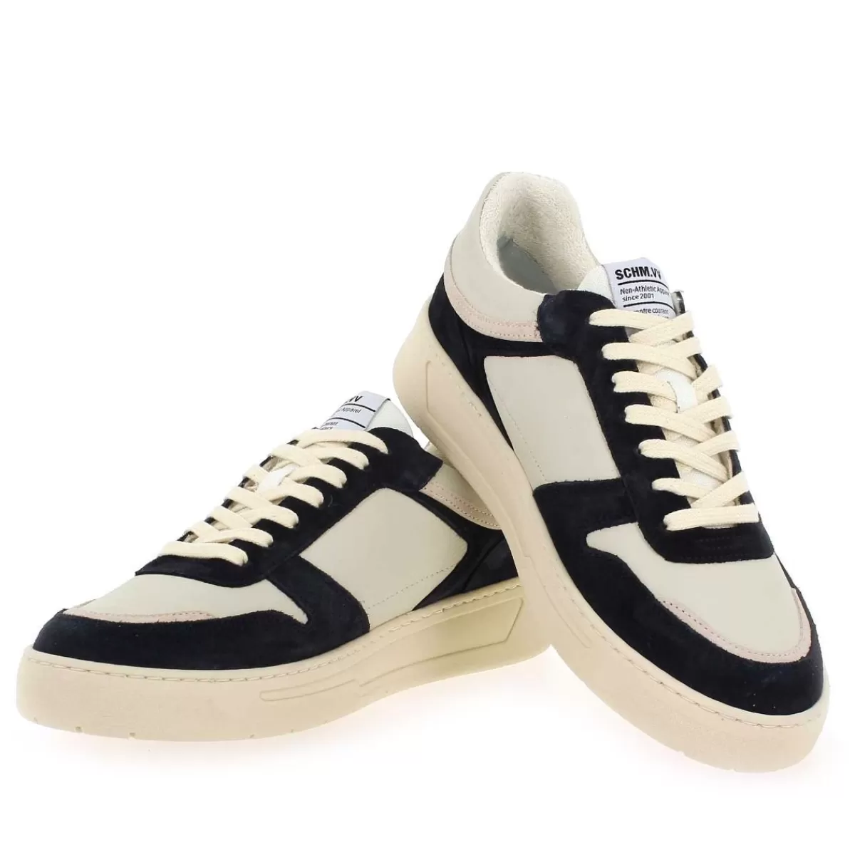 Schmoove Basket | Order Sneaker H23 - Blanc Noir