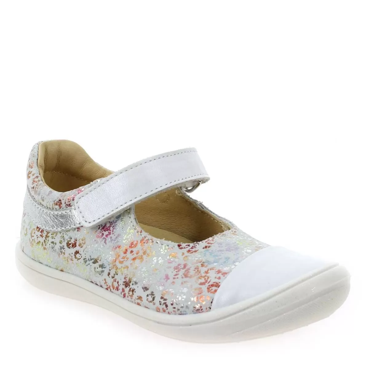 Bellamy Ballerine | Ossi - Argent Multi