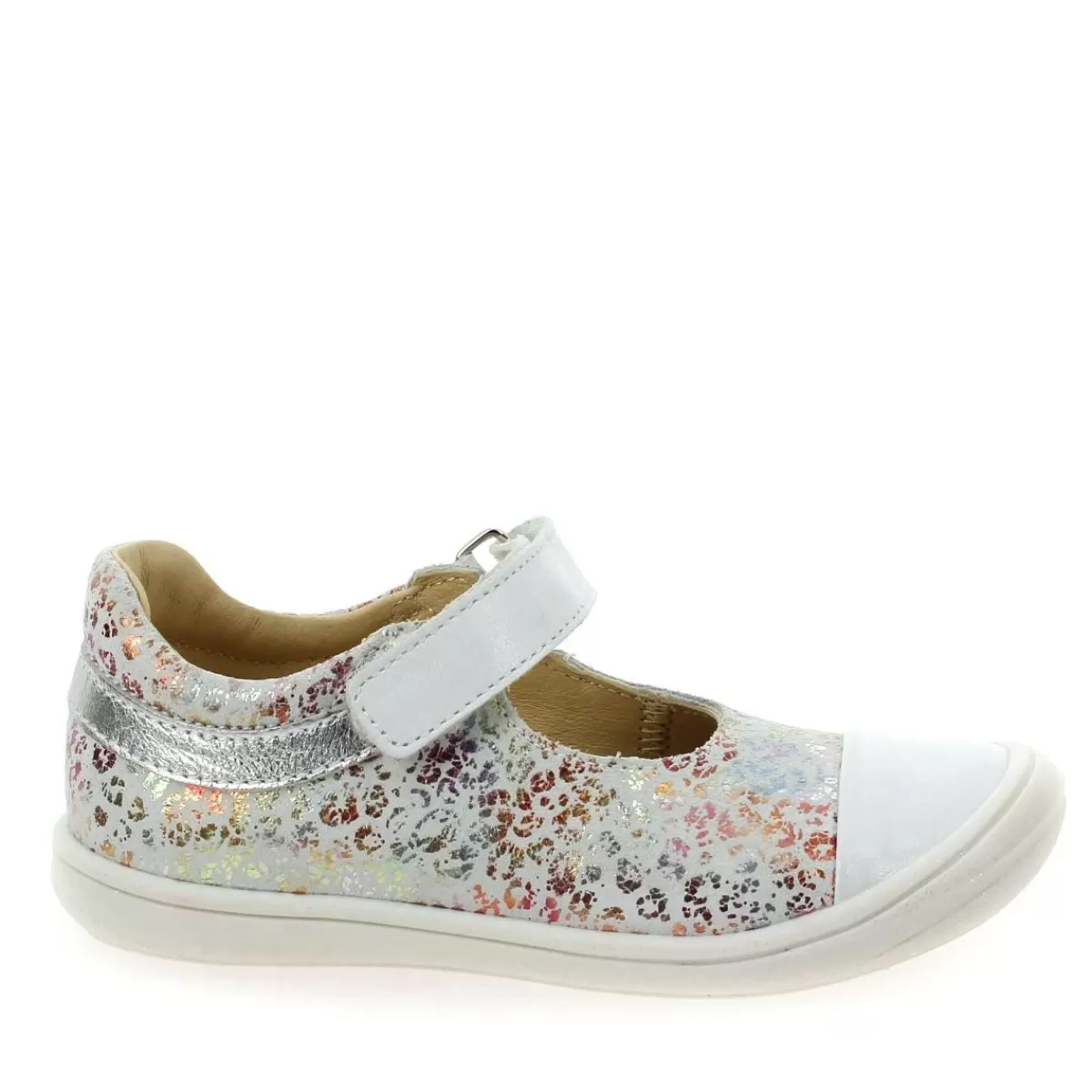 Bellamy Ballerine | Ossi - Argent Multi