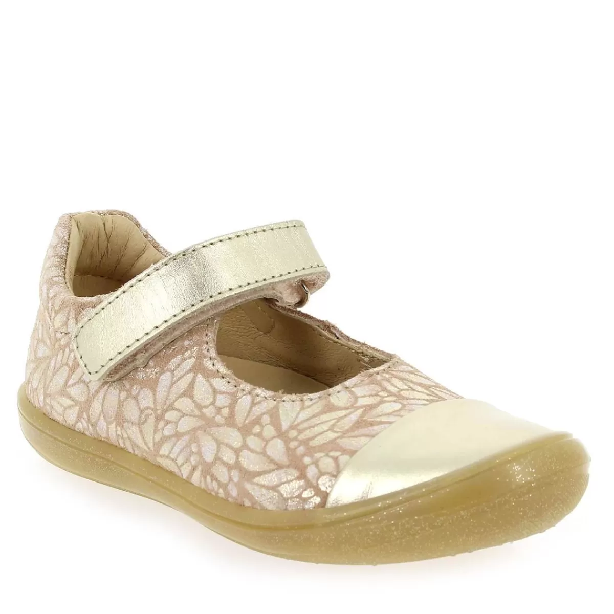 Bellamy Ballerine | Ossi E23 - Nude Platine