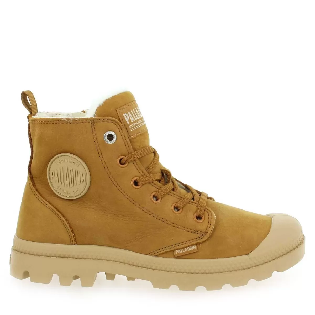 Pampa Hi Zip Wl - Camel*Palladium Flash Sale