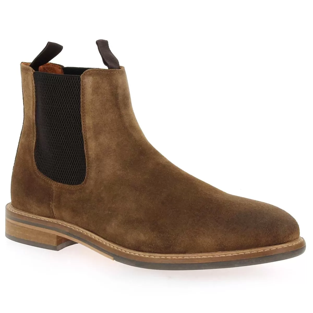 Schmoove Boot | Pilot Chelsea - Taupe Fonce