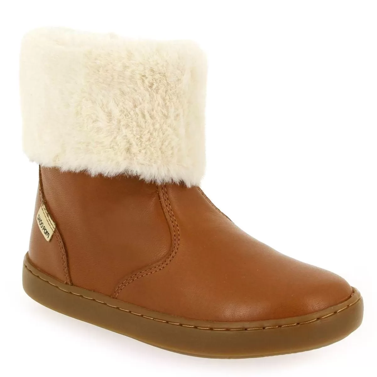 Shoopom Boot | Play Boots Fur - Camel