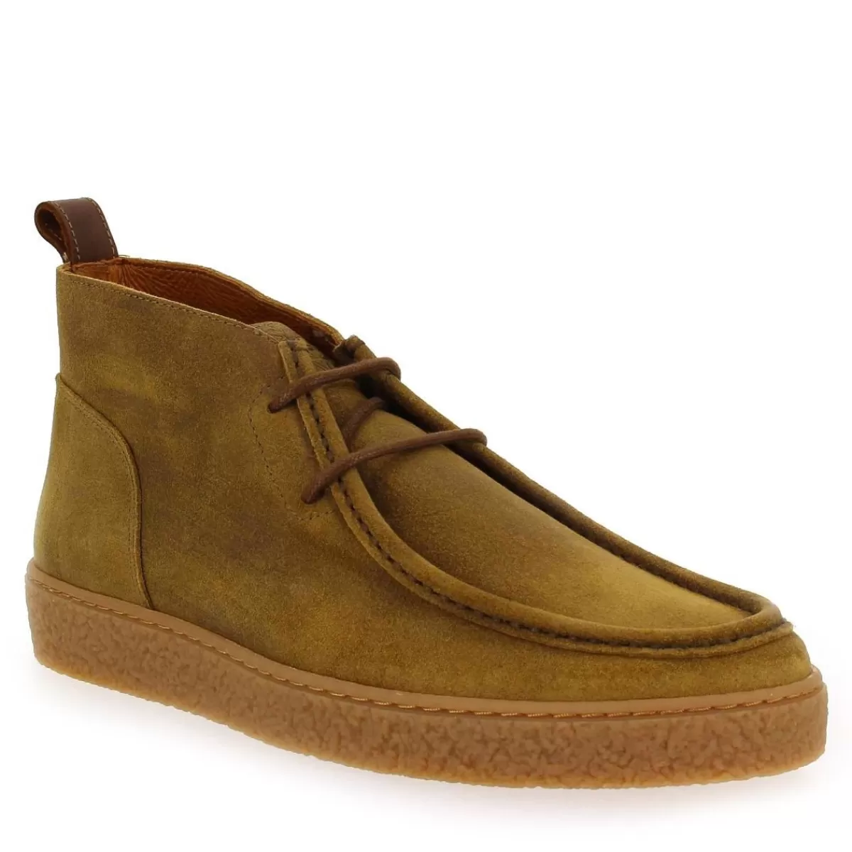 Schmoove Bottine | Ramdam Desert Oil Suede - Camel