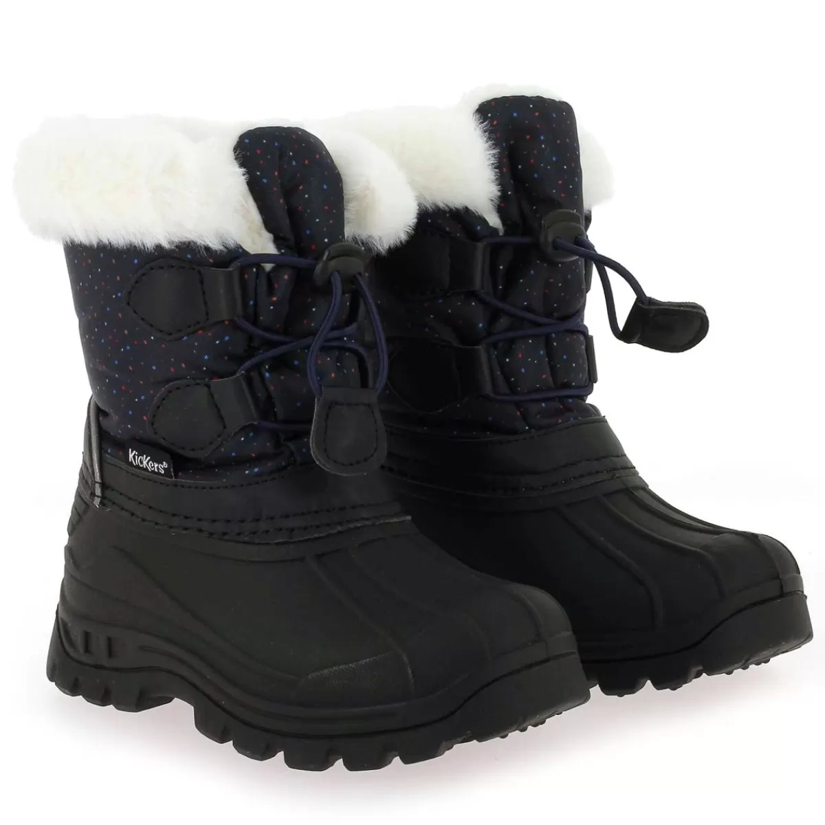 Kickers Boot | Sealsnow Pois - Marine Noir