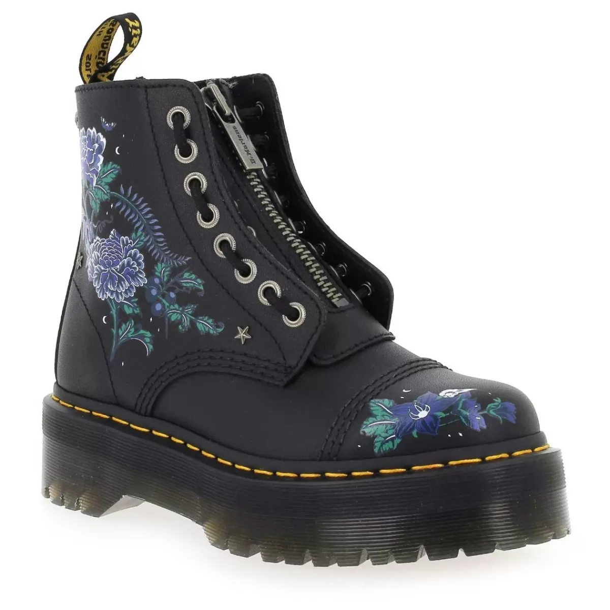 Sinclair Mystic Garden Floral - Noir Bleu*Dr Martens New