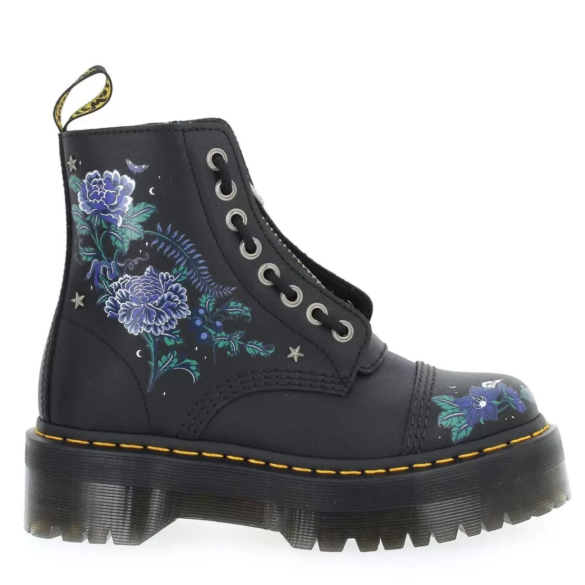 Sinclair Mystic Garden Floral - Noir Bleu*Dr Martens New