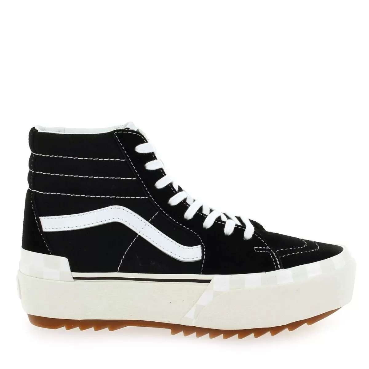 Sk8 - Hi Stacked - Noir Blanc*Vans Outlet