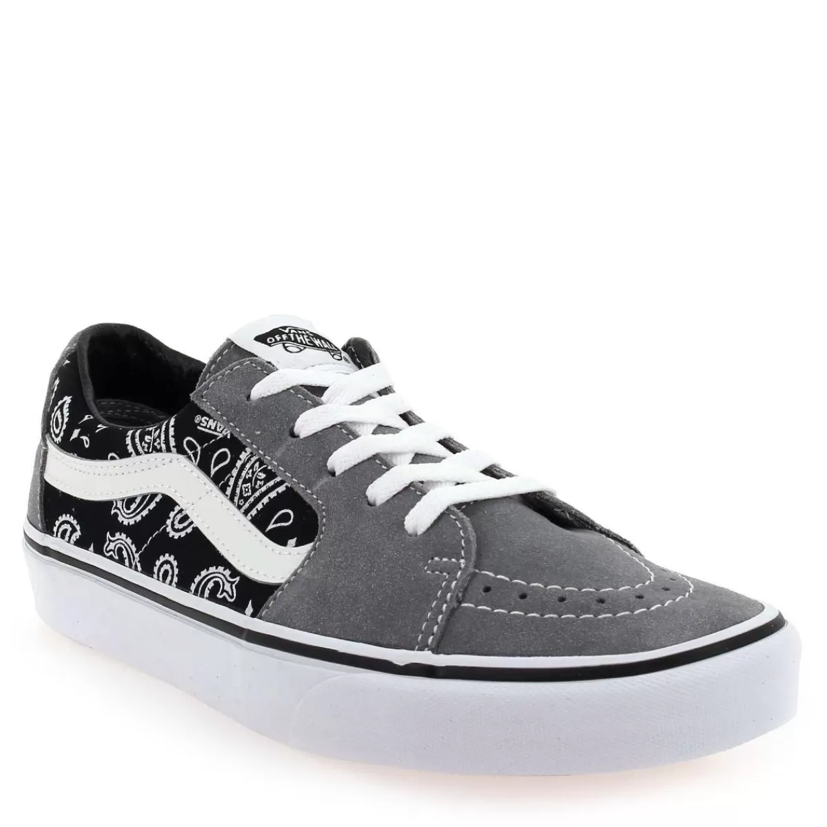 Vans Basket | Sk8 - Low Paisley - Gris Noir