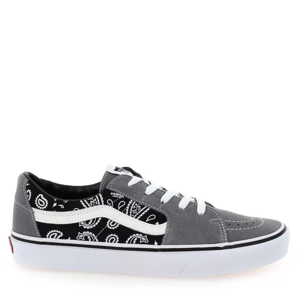 Vans Basket | Sk8 - Low Paisley - Gris Noir