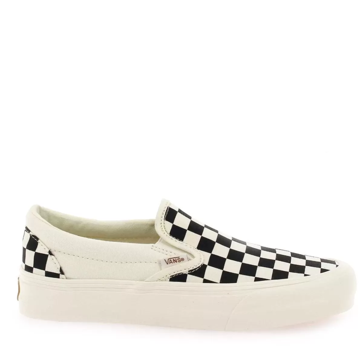 Vans Basket | Slip - On Vr3 Checkerboard - Blanc Noir