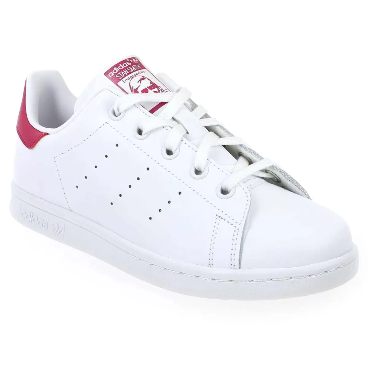 Adidas Originals Basket | Stan Smith J - Blanc Rose