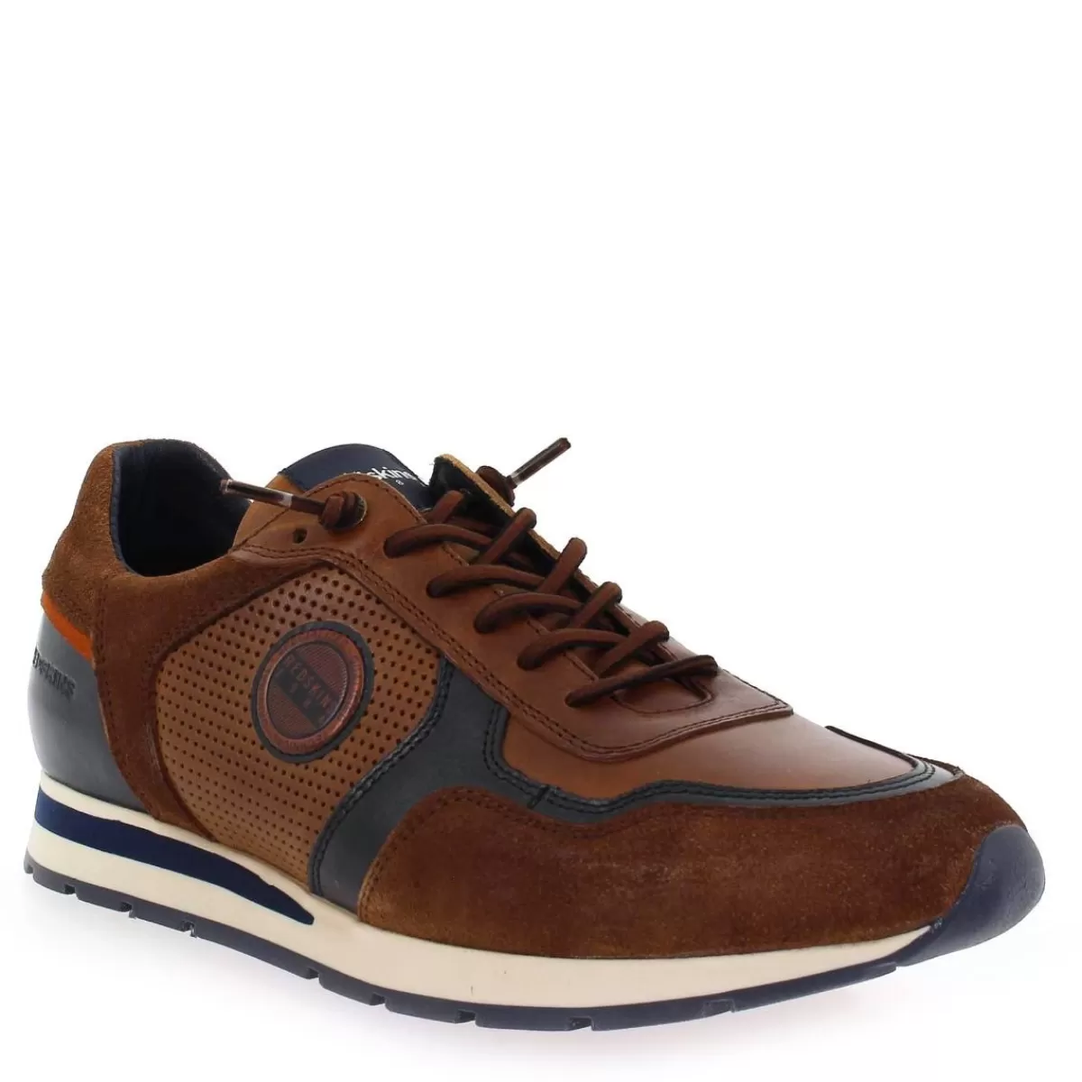 Redskins Basket | Stitch 2 - Cognac Marine