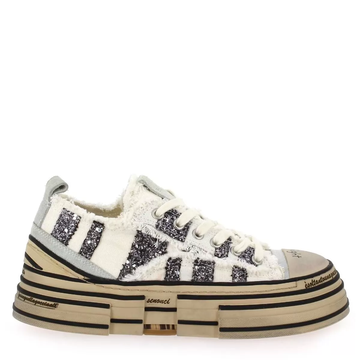 V02L 6B - Blanc Glitter*Rebecca White Best Sale