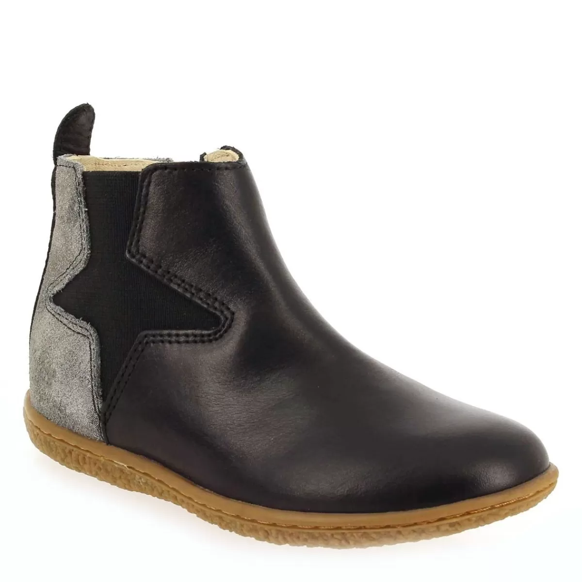 Kickers Boot | Vermillon H20 - Noir Argent