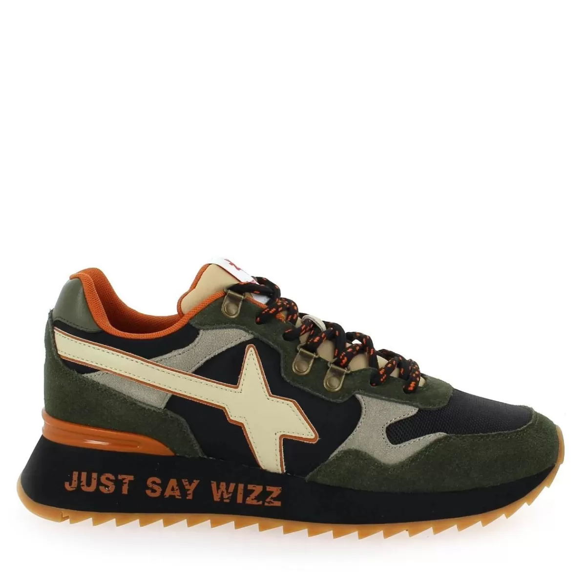 Wizz Basket | Yak M H23 - Kaki Noir