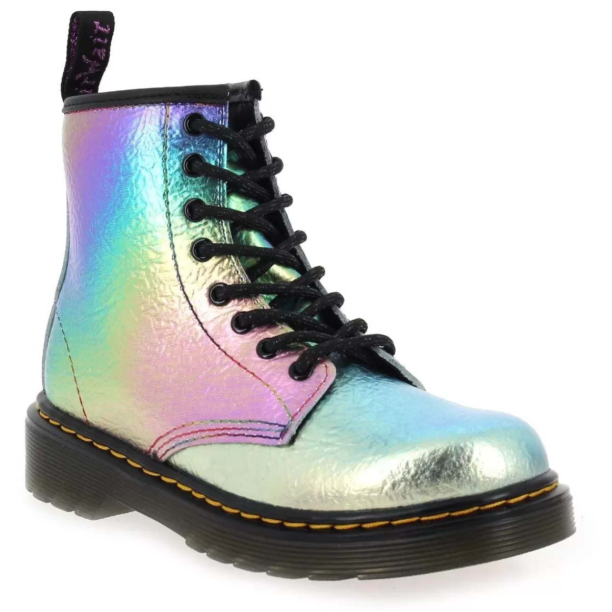 Dr Martens Bottine | 1460 J Multi Rainbow - Multicolore Argent