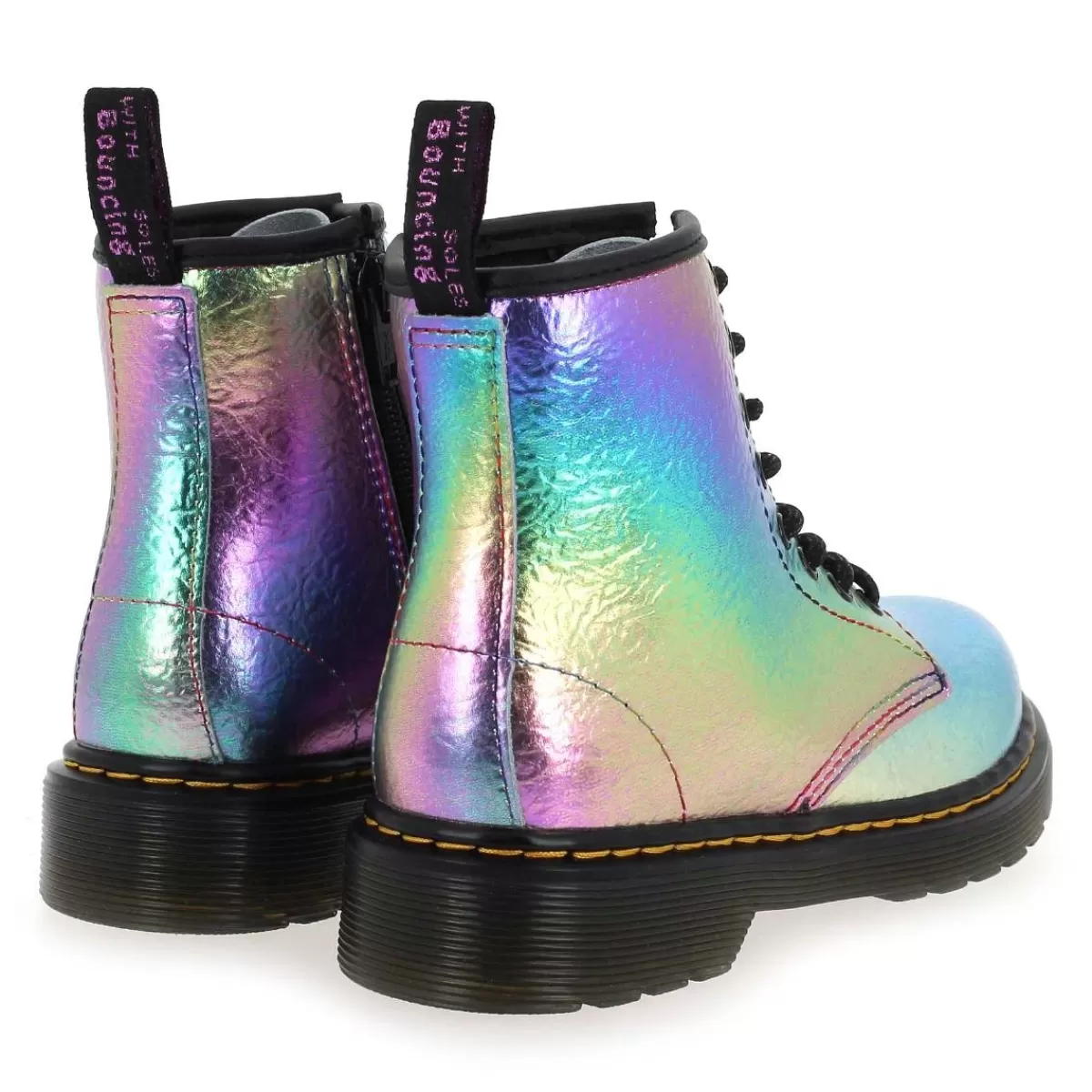 Dr Martens Bottine | 1460 J Multi Rainbow - Multicolore Argent