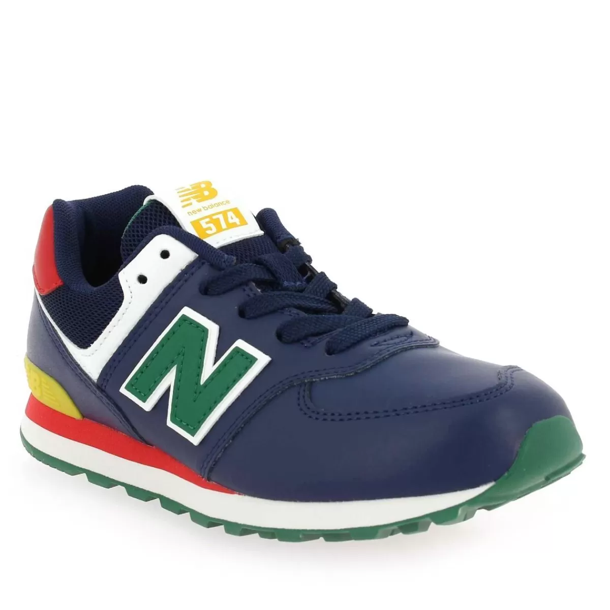 New Balance Basket | 574 Ct - Marine Vert