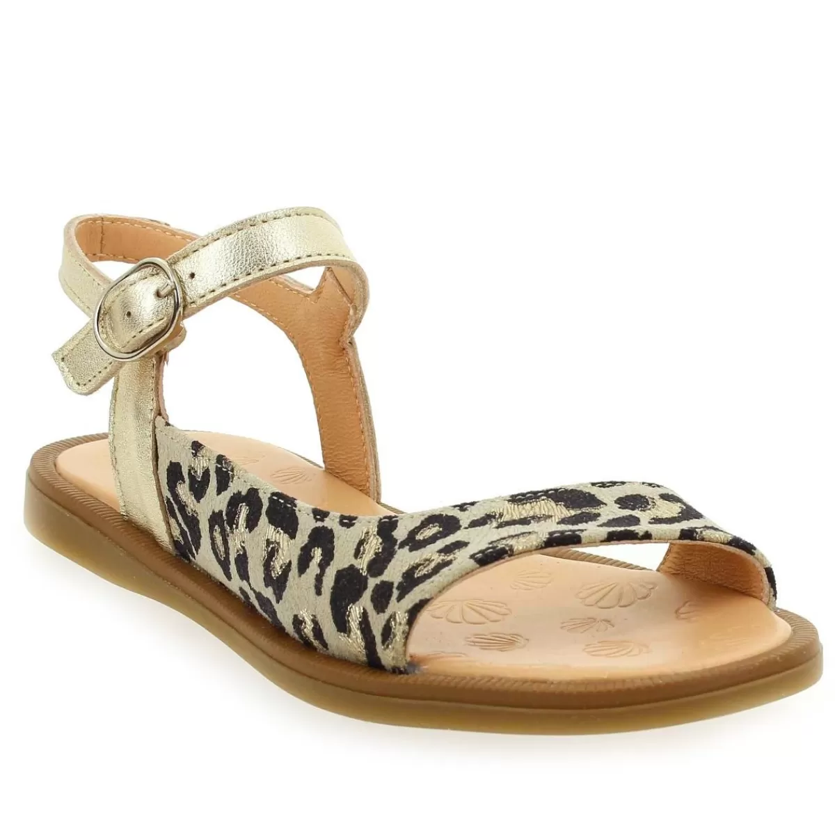 Acebos Sandale | 9894 - Platine Leopard