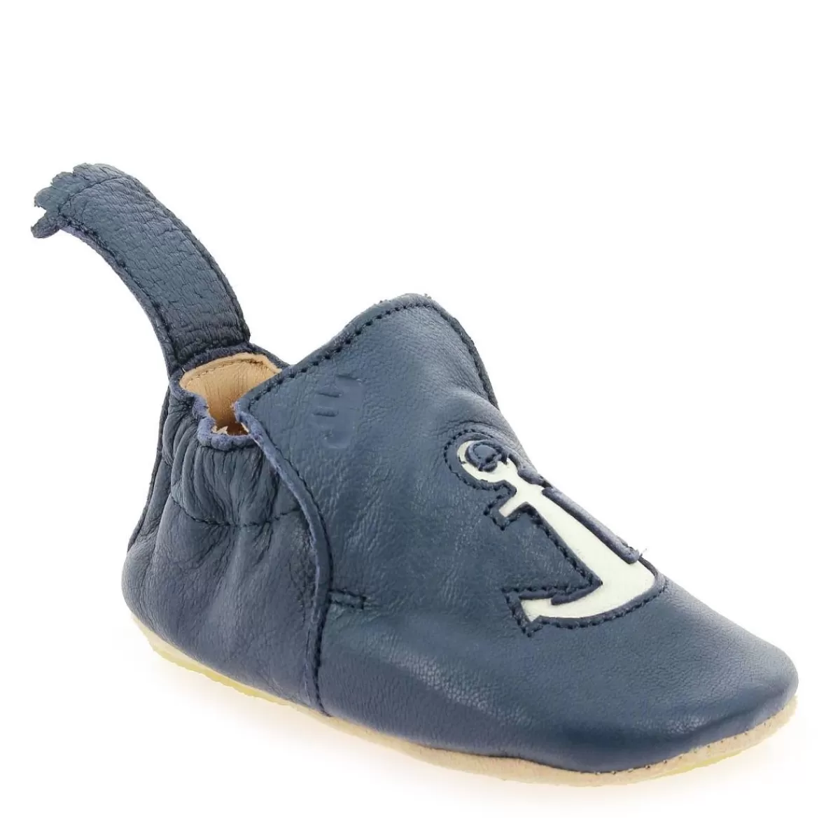 Easy Peasy Chausson | Blublu Ancre - Marine