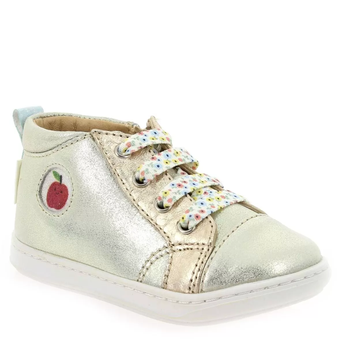 Shoopom Bottine | Bouba Zip Lace - Or