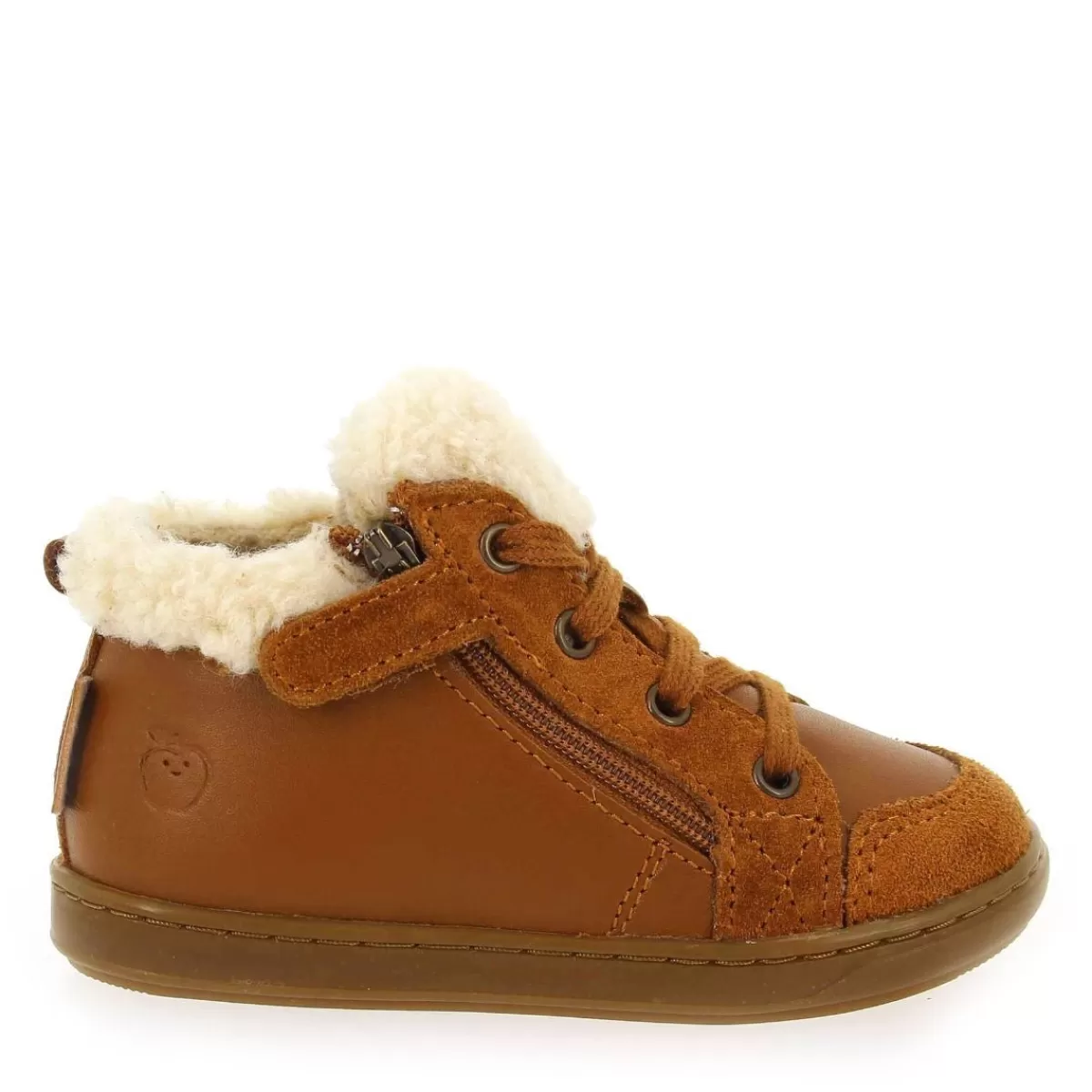 Shoopom Bottine | Bouba Zip Wool H23 - Camel