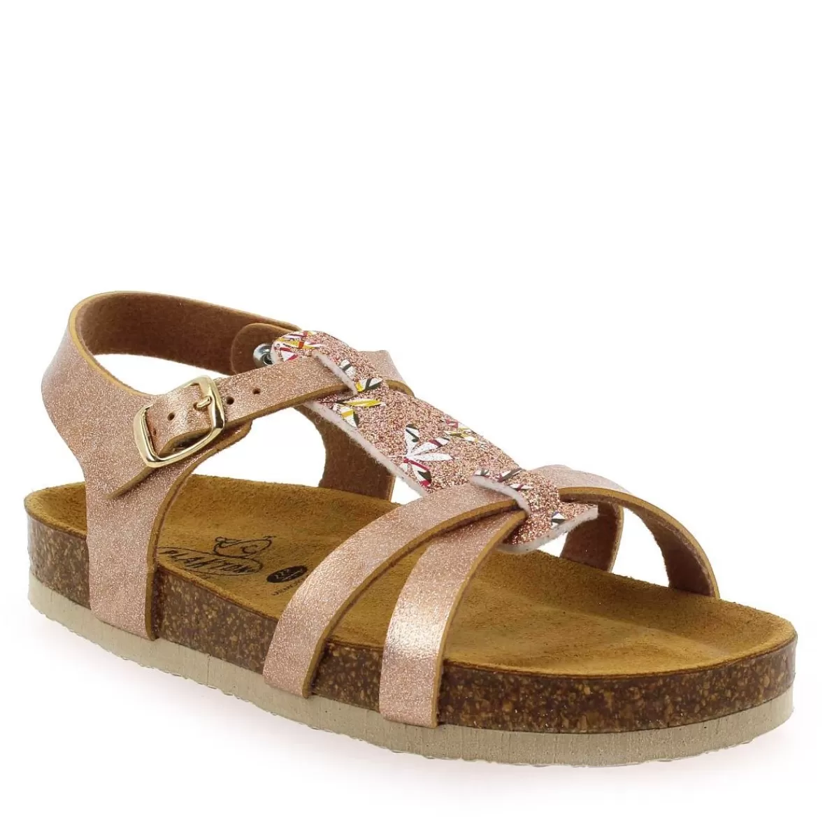 Plakton Sandale | Cross - Rose Multi