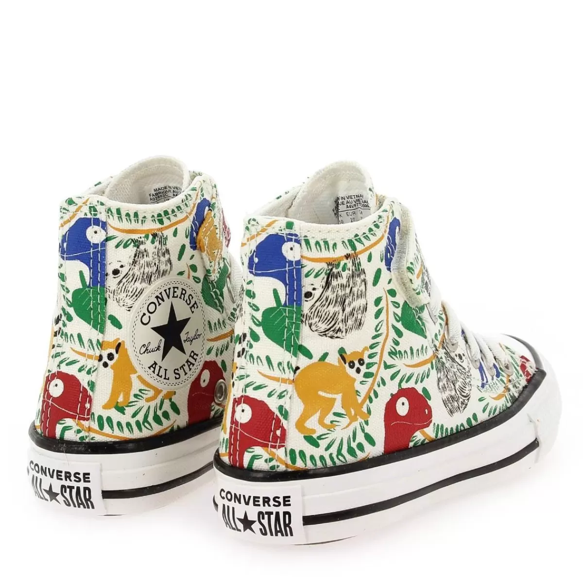 Converse Basket | Ctas 1V Vintage Animal Print - Blanc Multi