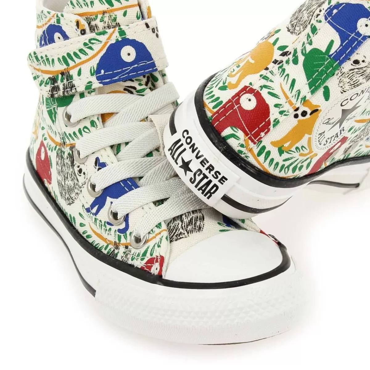 Converse Basket | Ctas 1V Vintage Animal Print - Blanc Multi