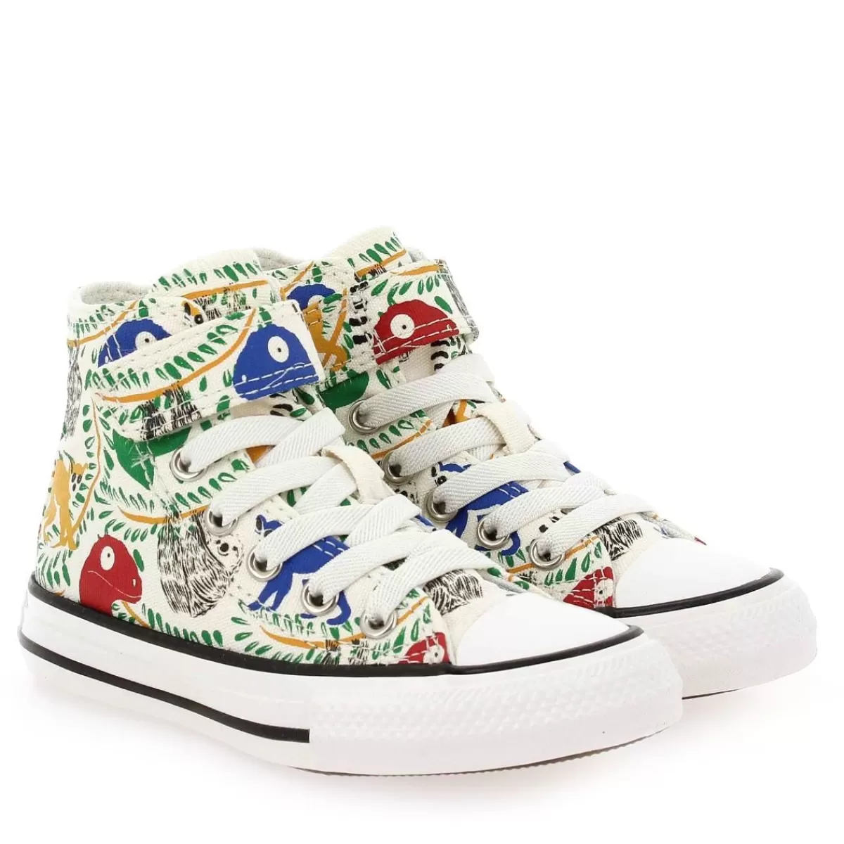 Converse Basket | Ctas 1V Vintage Animal Print - Blanc Multi