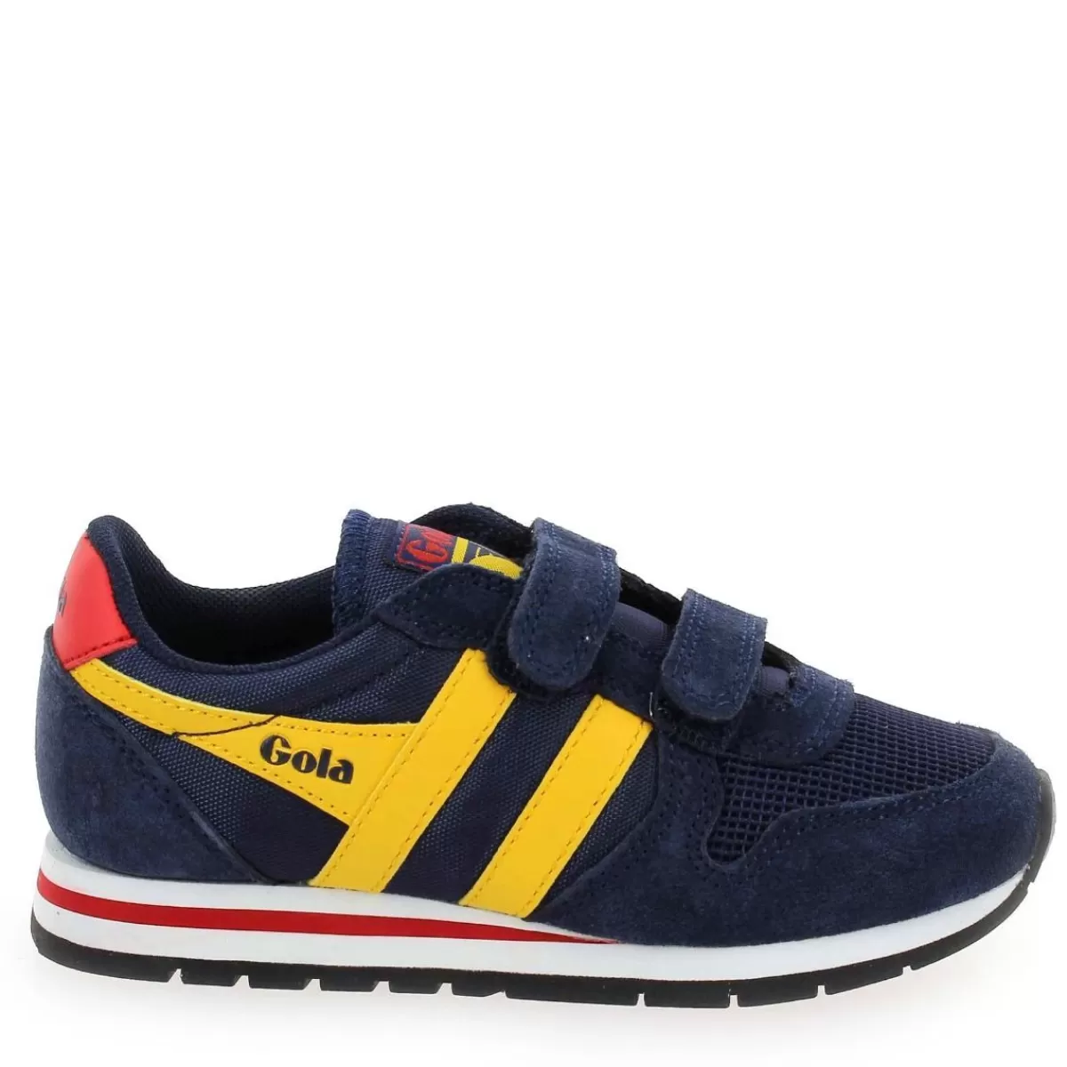 Gola Basket | Daytona Velcro Cka159 - Marine Jaune