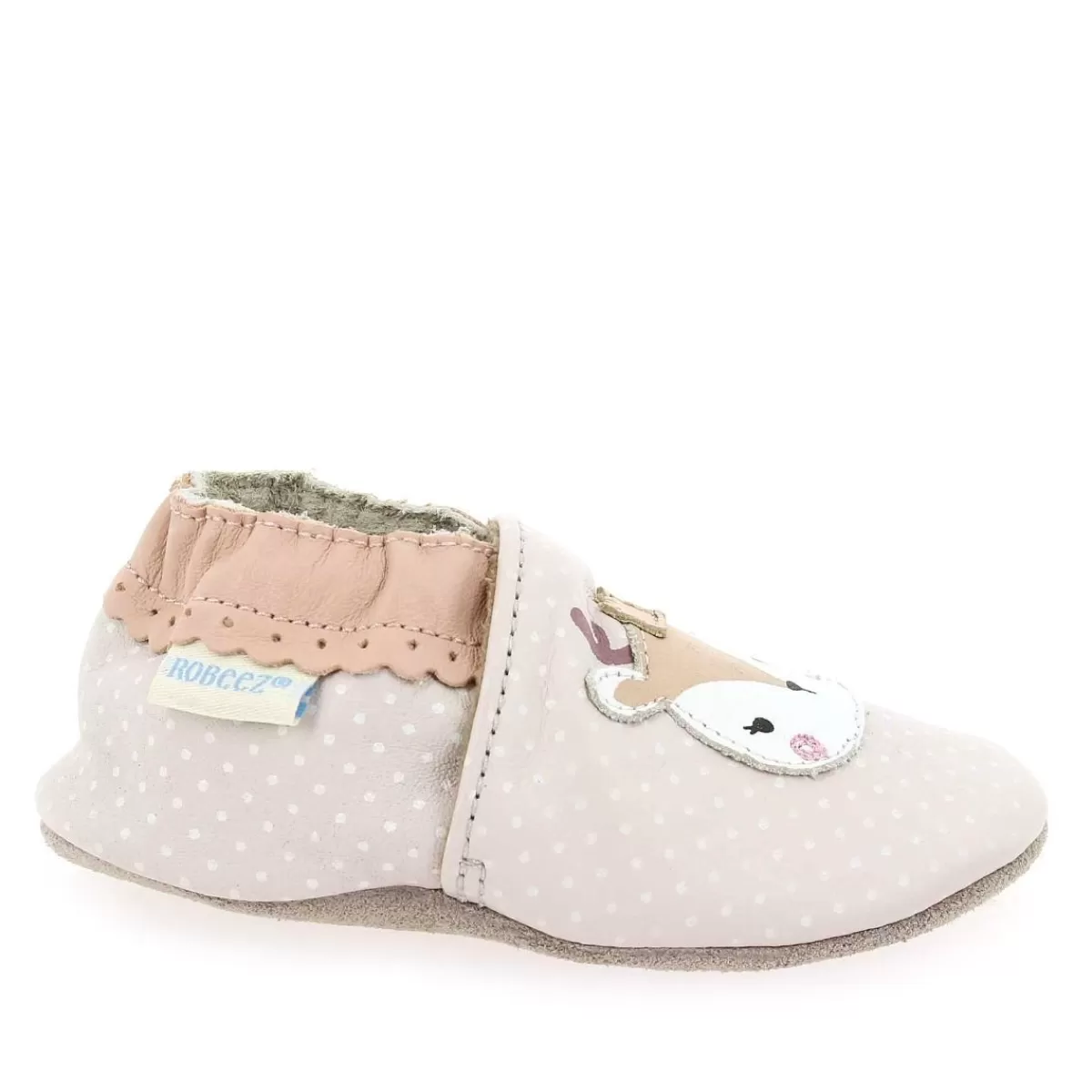 Robeez Chausson | Fancy Snow - Beige Rose