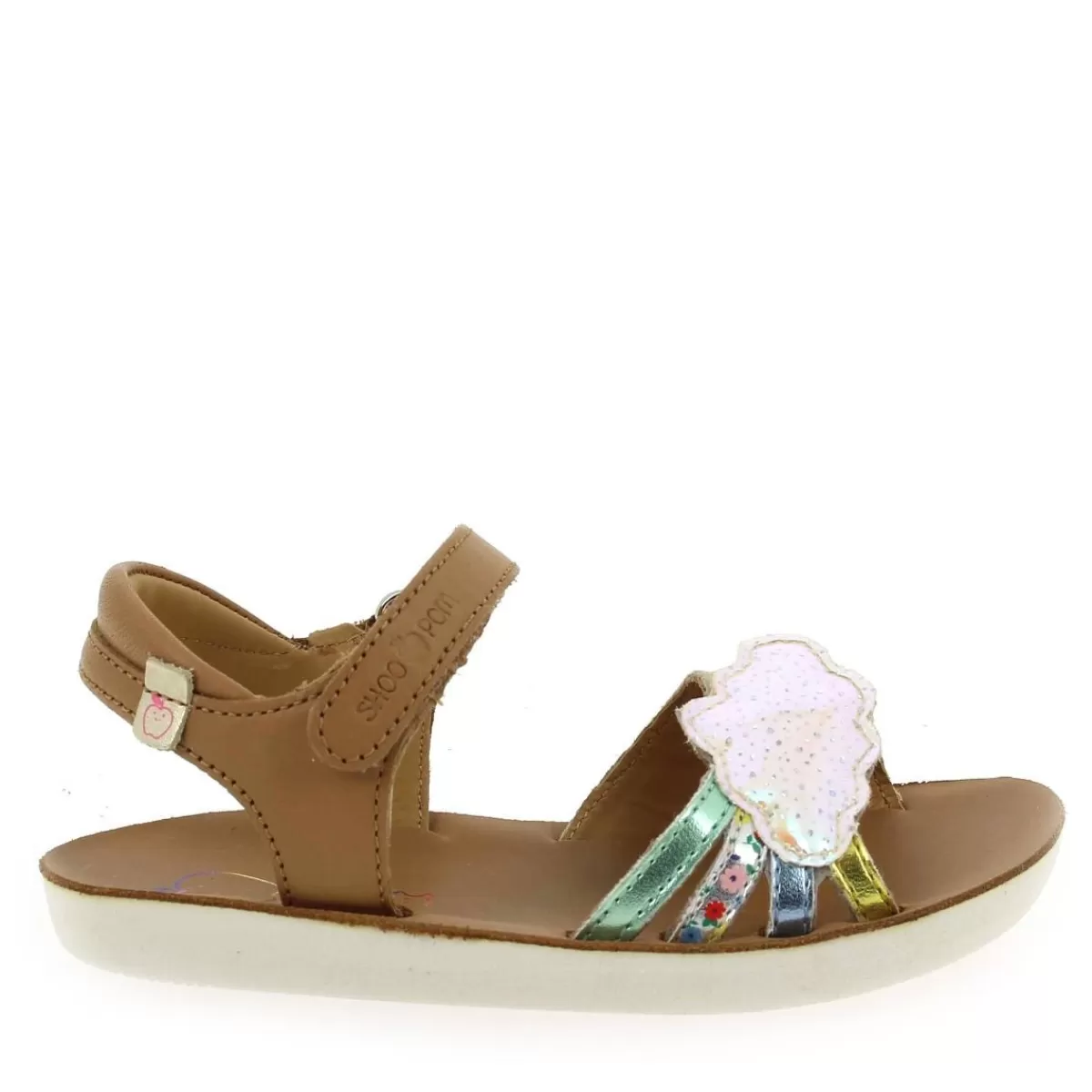 Shoopom Sandale | Goa Multi E23 - Camel Multi