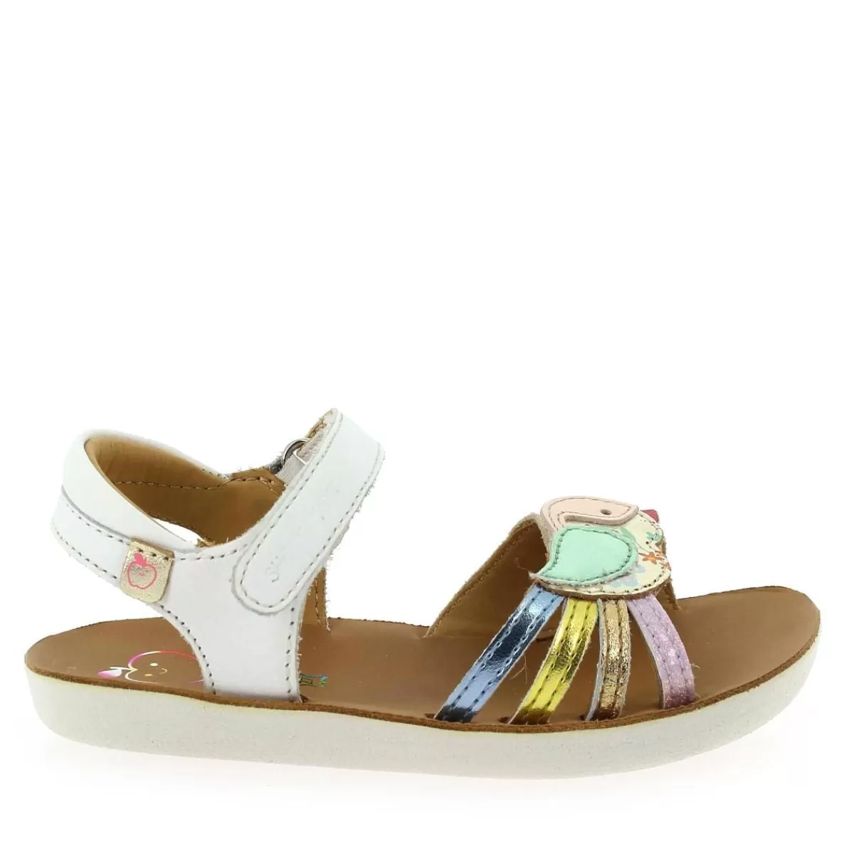 Shoopom Sandale | Goa Piou - Blanc Multi