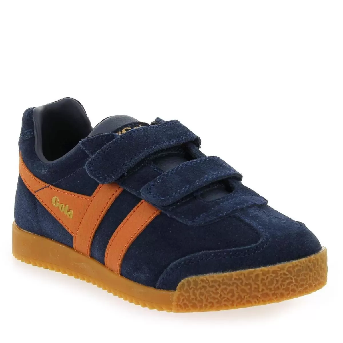 Gola Basket | Harrier Velcro Cka192 - Marine Orange