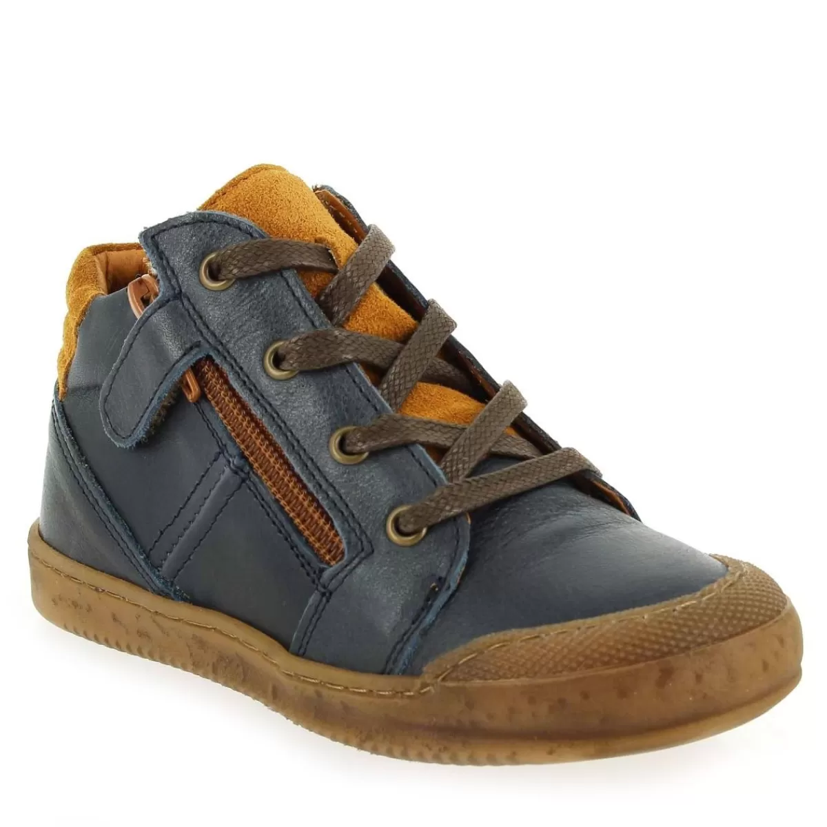 Bellamy Bottine | Krep - Bleu