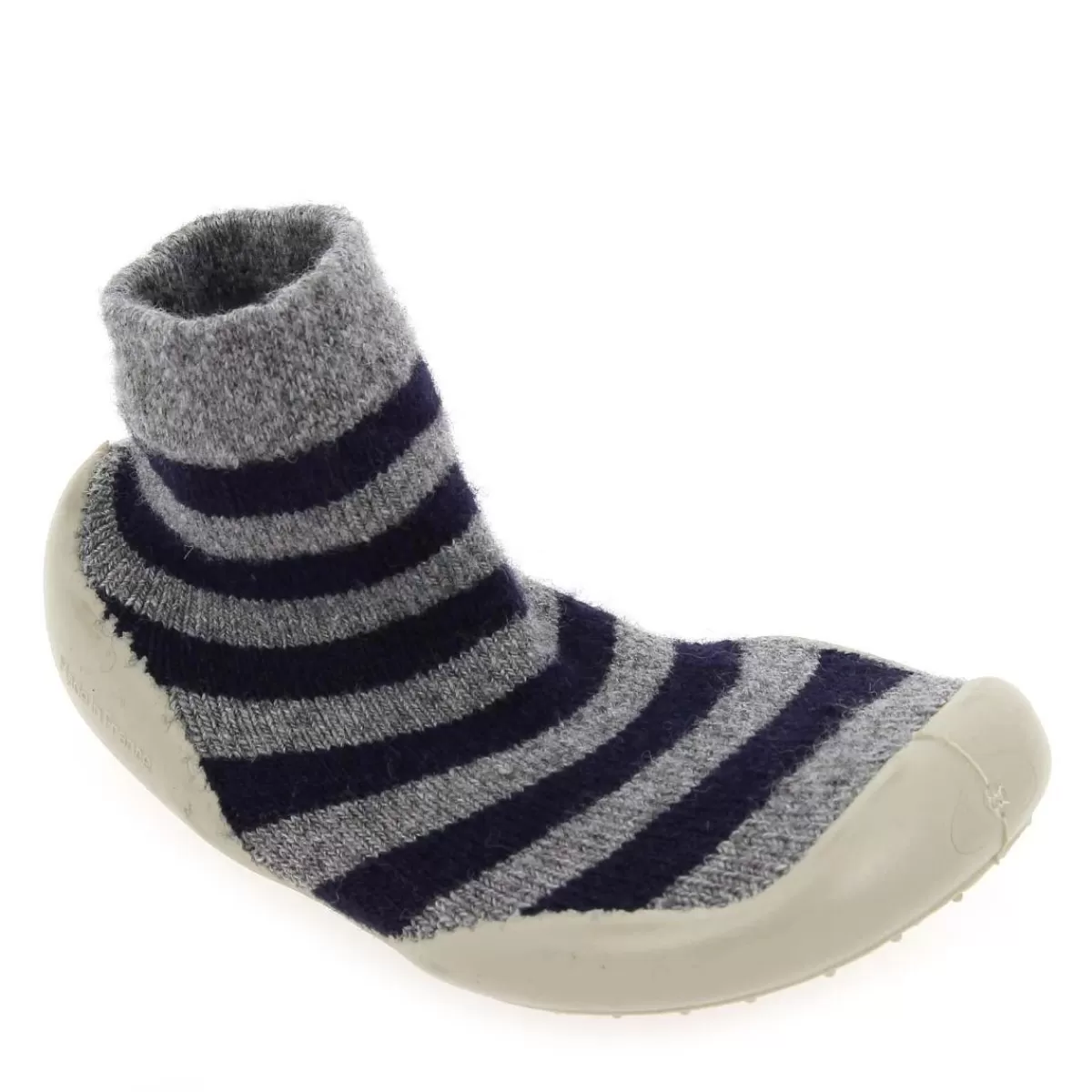 Collégien Chausson | Mountain Stripes - Gris Marine