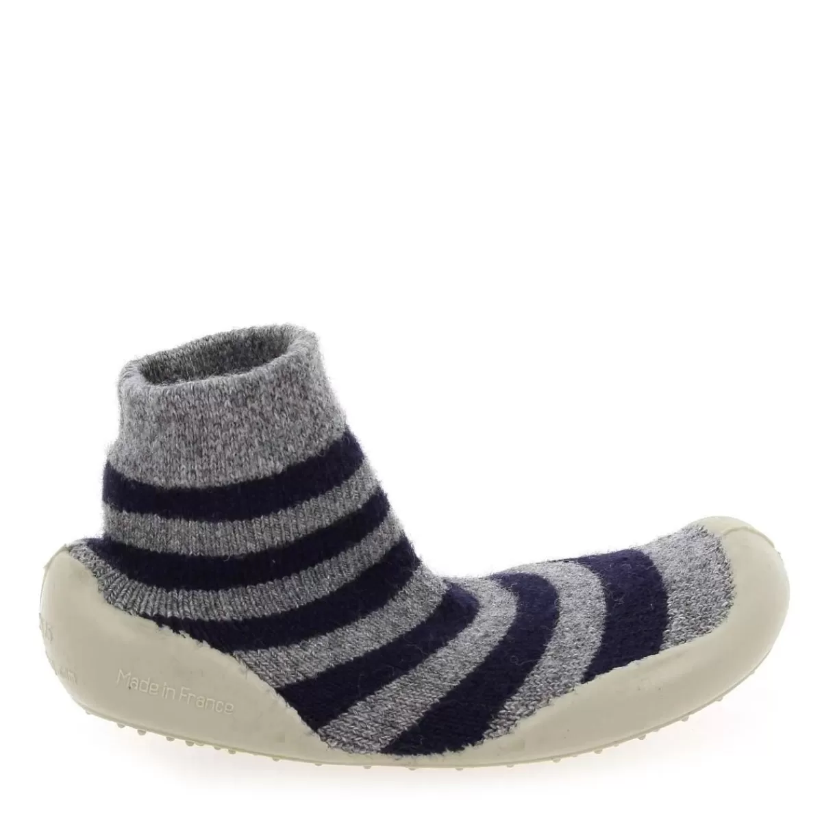 Collégien Chausson | Mountain Stripes - Gris Marine