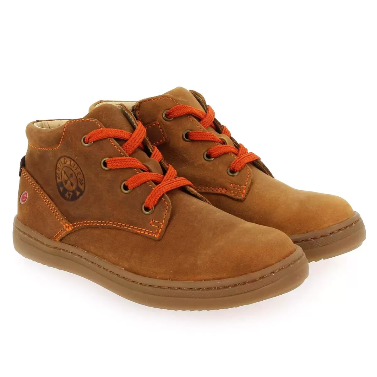 GBB Bottine | Nino - Cognac Orange