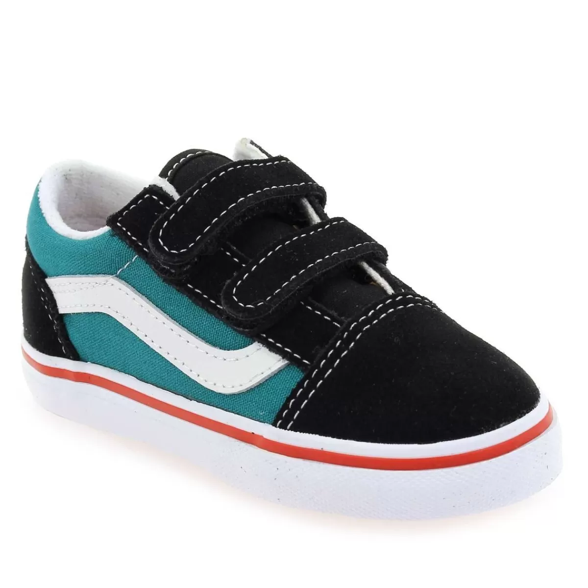 Vans Basket | Old Skool V - Noir Vert