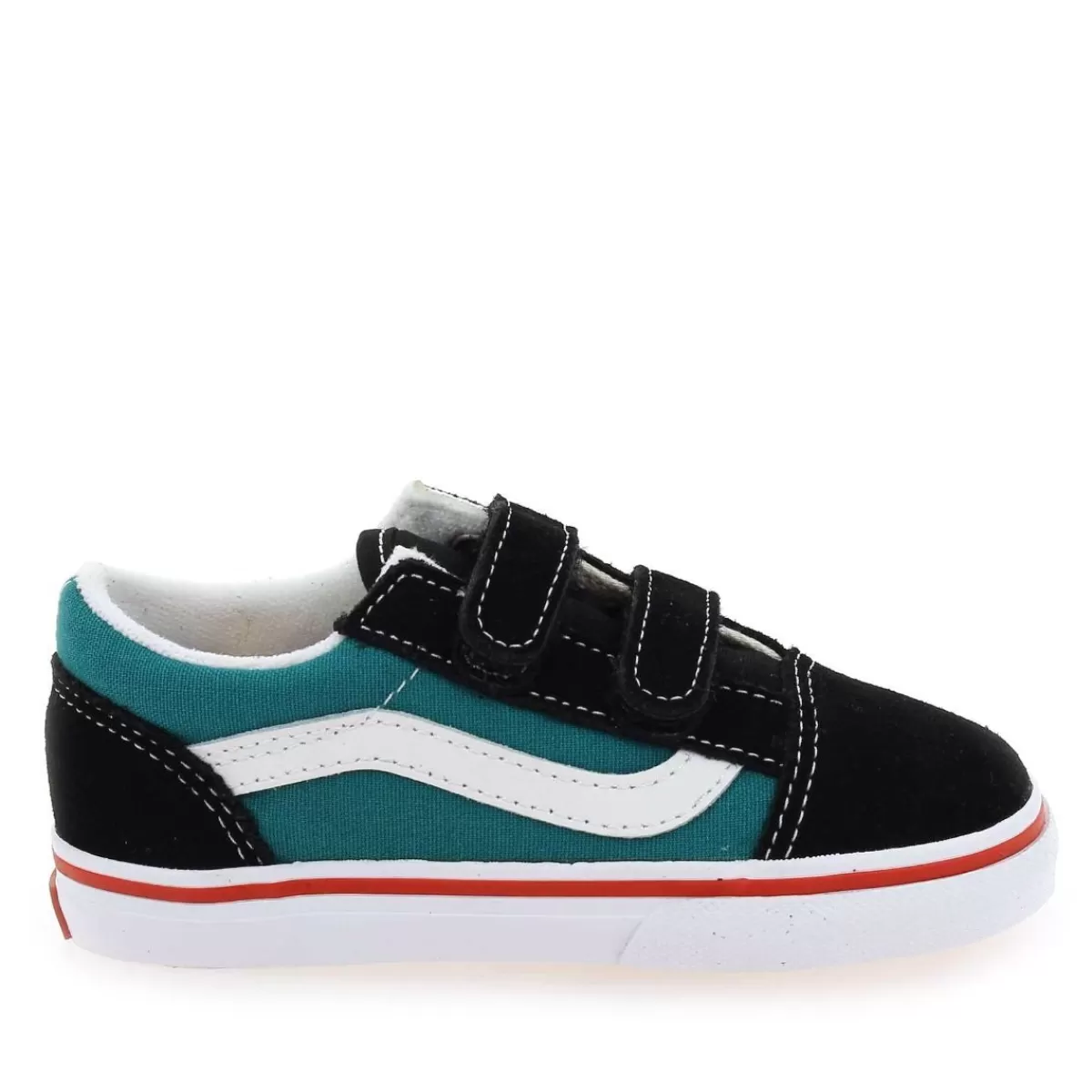 Vans Basket | Old Skool V - Noir Vert