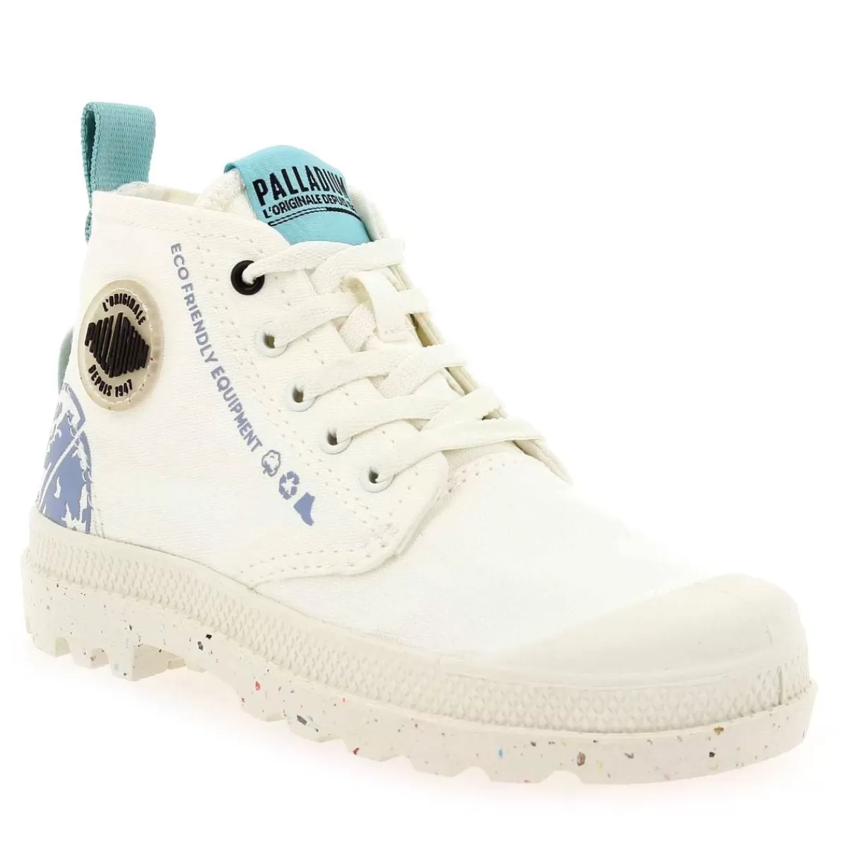 Palladium Bottine | Pampa Organic K - Blanc