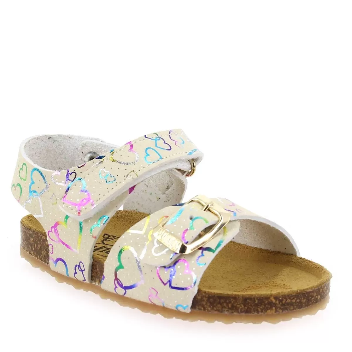 Plakton Sandale | Petra - Beige Multi