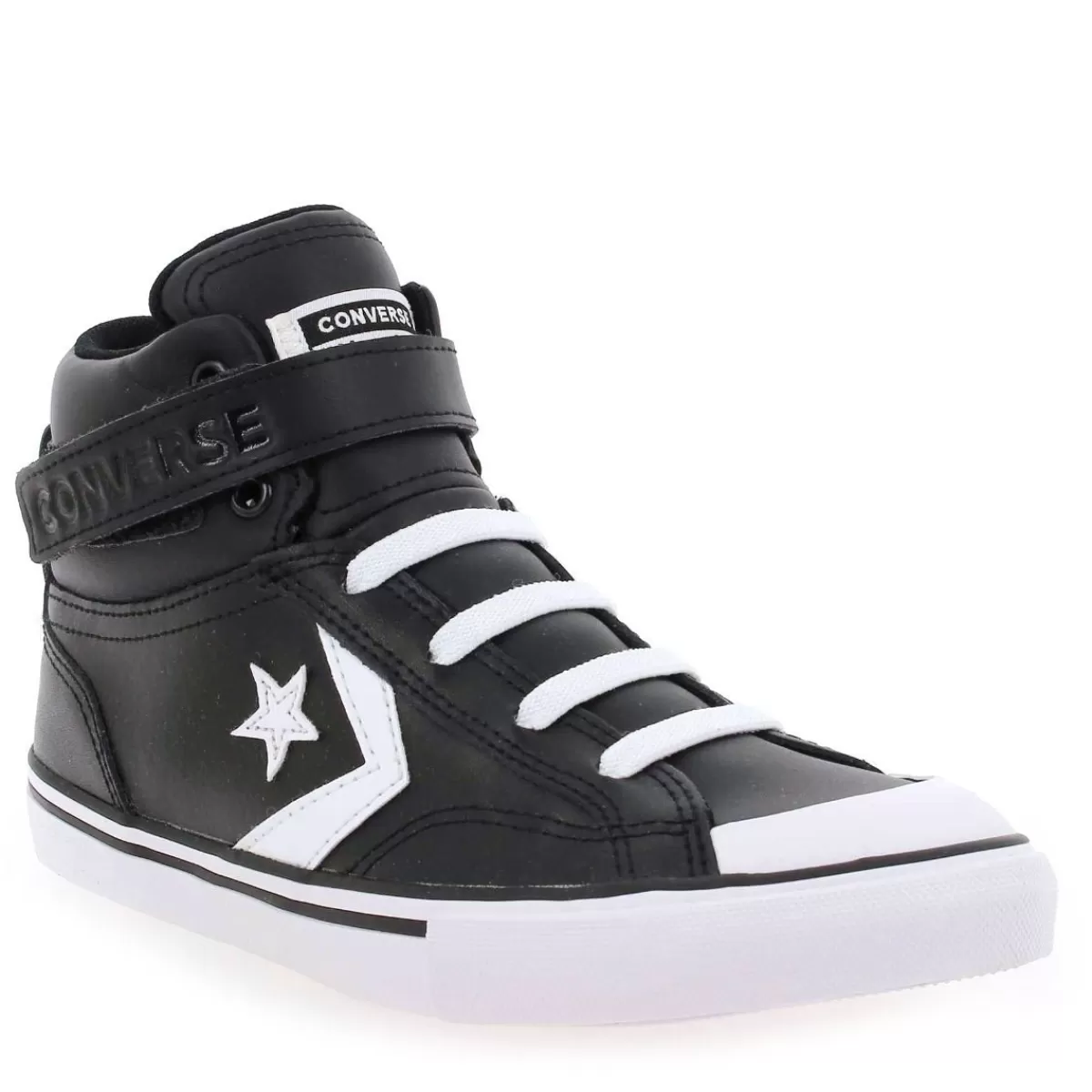 Converse Basket | Pro Blaze Strap Leather H22 - Noir Blanc