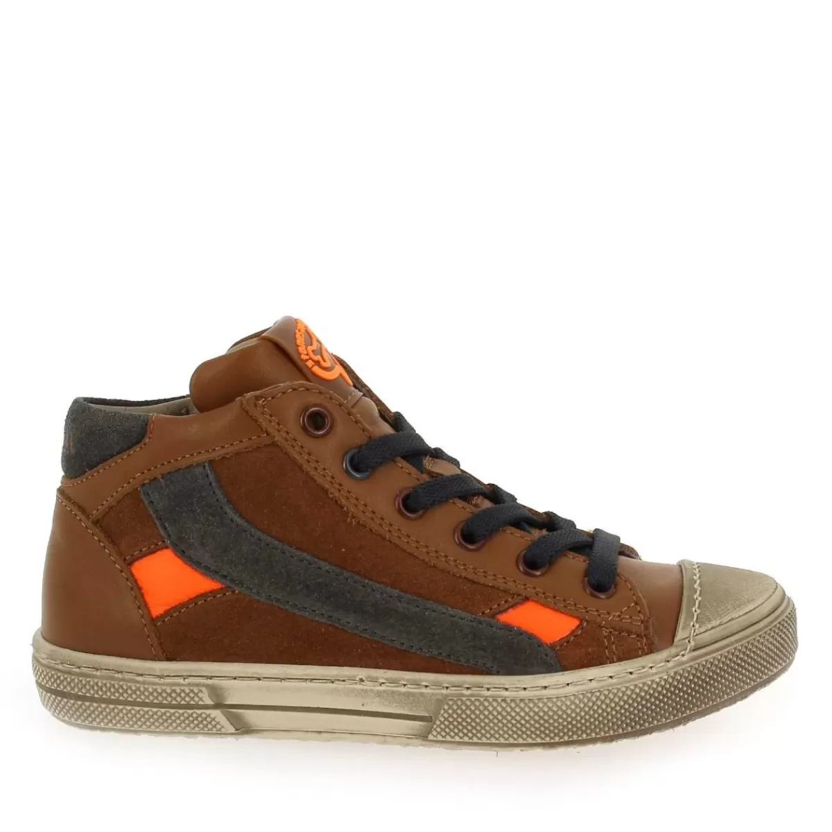 Stones and Bones Bottine | Raspo H23 - Cognac Orange