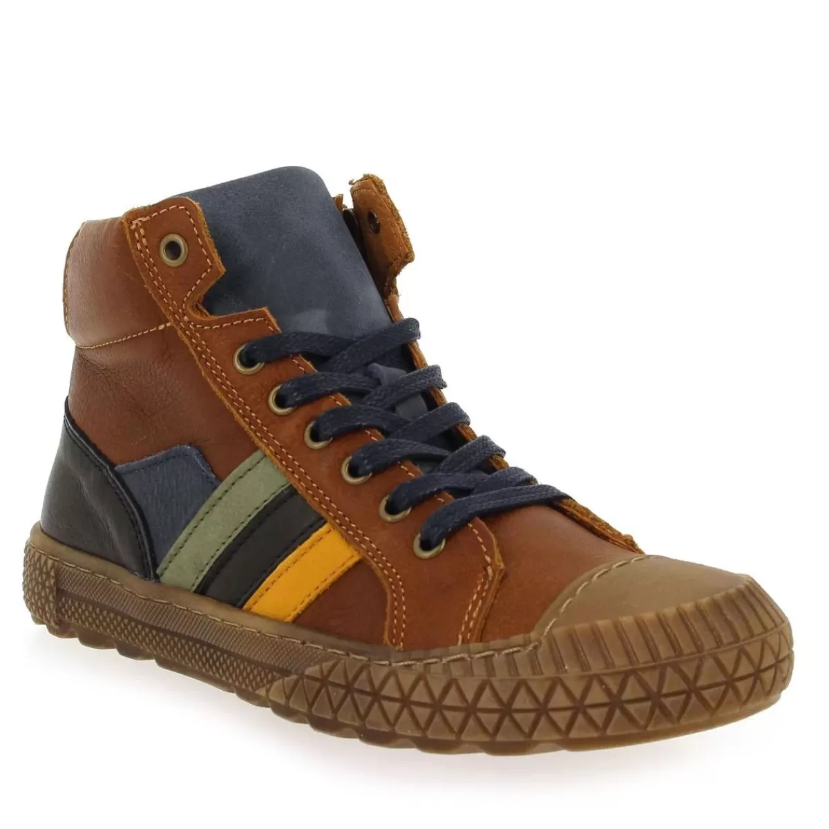 Bellamy Bottine | Rivan - Cognac Marine