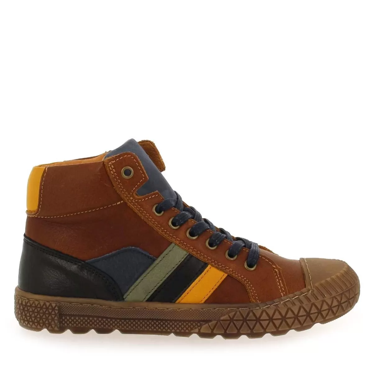 Bellamy Bottine | Rivan - Cognac Marine